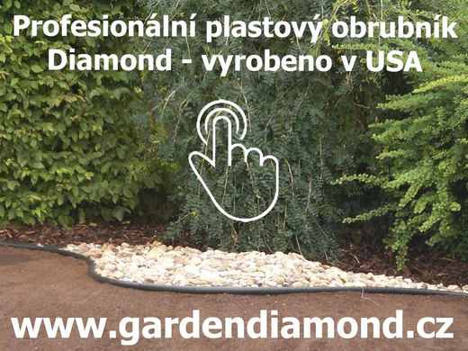 Profesionální plastový obrubník Garden Diamond Profesionální plastový obrubník Garden Diamond